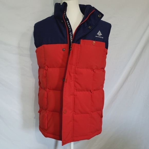 woods Other - Woods Mens Adrian Down Filled Vest Size Small